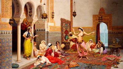 رقصة الحريم بواسطة جوليو روساتي