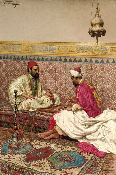 لاعبي الطاوله بواسطة جوليو روساتي