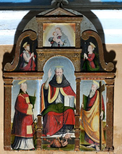لوحة ثلاثية للقديس برنارد، حوالي عام 1578 (لوحة) بواسطة جوليو دي روسي