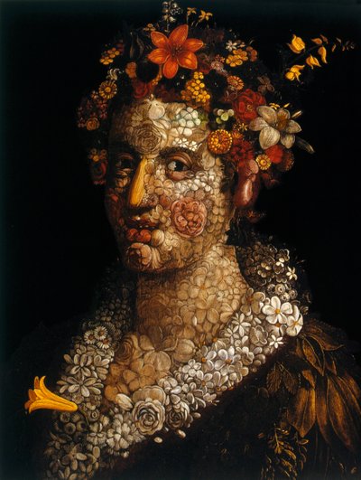 فلورا ، c1591 بواسطة جوزيبي أركيمبولدي
