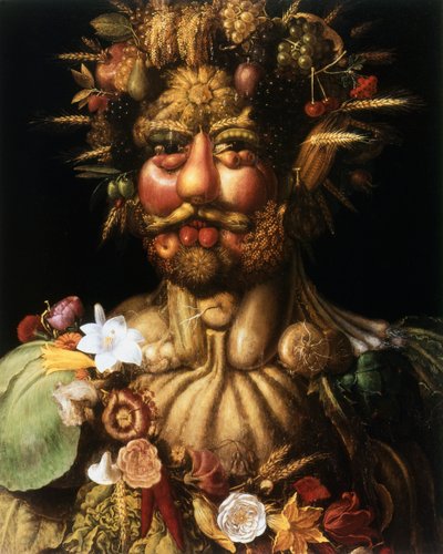 Vertumnus - رودولف الثاني ، c1590 بواسطة جوزيبي أركيمبولدي
