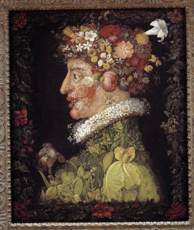 الخريف. قصة رمزية عن الفصول. لوحة جوزيبي ارسيمبولدو (1527-1593). متحف اللوفر بواسطة جوزيبي أرخيمبولدو