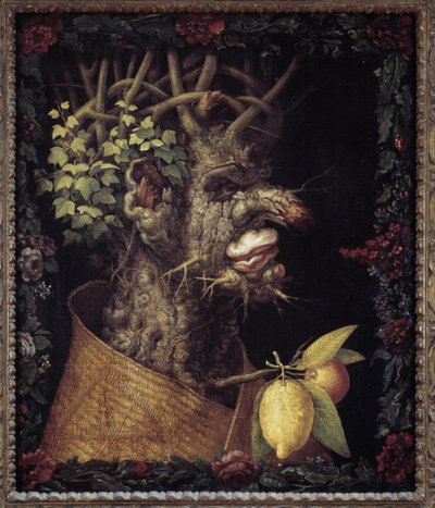 شتاء. قصة رمزية عن الفصول. لوحة جوزيبي ارسيمبولدو (1527-1593). متحف اللوفر بواسطة جوزيبي أرخيمبولدو