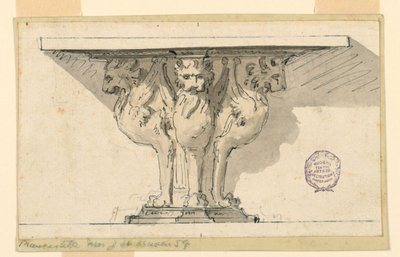 تصميم لطاولة كونسول بواسطة Giuseppe Barberi