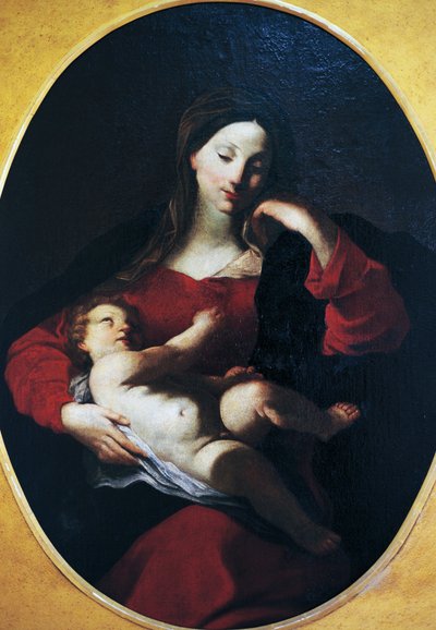 مادونا مع الطفل ، بواسطة جوزيبي بازاني (1690-1769) بواسطة جوزيبي بازاني