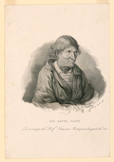 صورة جيوفاني باتيستا كاستي (1721-1803) بواسطة جوزيبي بيريتا