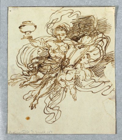 رسم لرسم الحائط بواسطة جوزيبي برناردينو بايسون