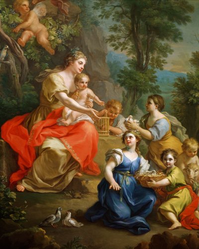 قصة البراءة ، بقلم جوزيبي بونيتو (1707-1789) ، التفاصيل بواسطة جوزيبي بونيتو