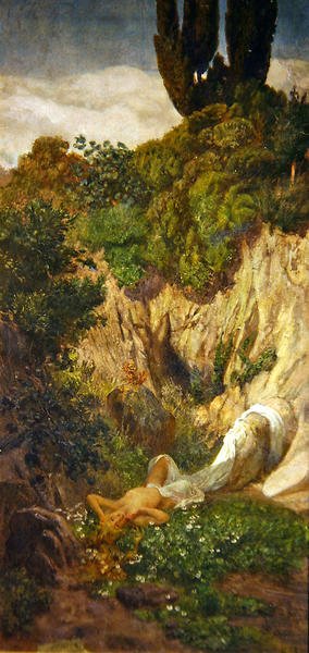 حورية ، 1890 (درجة حرارة على متن الطائرة) بواسطة جوزيبي سيليني