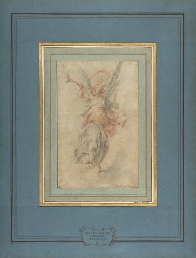 الشكل المجازي للشهرة ، كاليفورنيا. 1590. بواسطة جوزيبي سيزاري