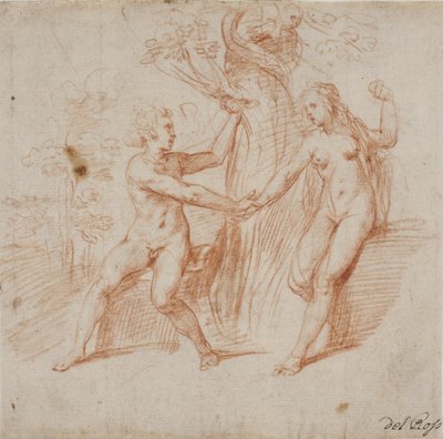 سقوط الانسان بواسطة Giuseppe Cesari