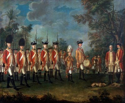 اللورد جورج لينوكس ، العقيد من فوج 25 من القدم ، حوالي 1771 (زيت على قماش) بواسطة جوزيبي شيزا