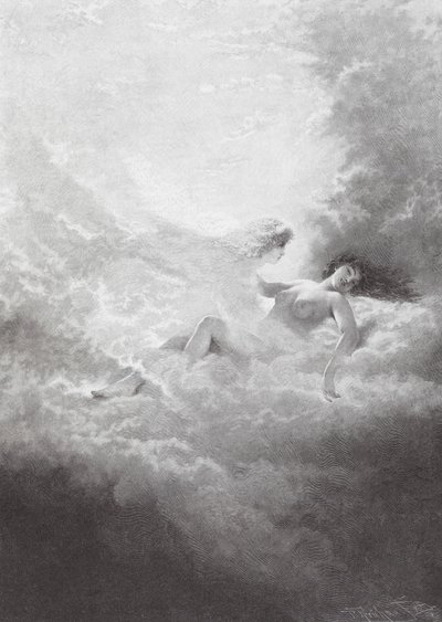 القبلة (نقش) بواسطة جوزيبي دي سانكتيس