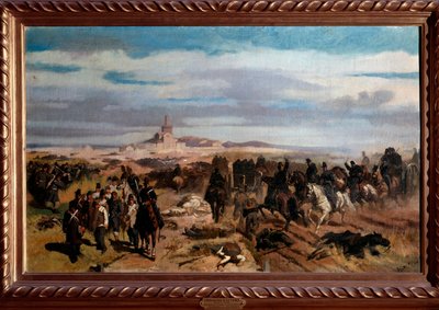 The Battle of Solferino and San Martino on 24 June 1859 (oil on canvas بواسطة جوزيبي فاتوري