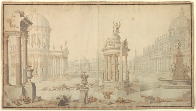 تصميم المرحلة: الخيال المعماري بواسطة Giuseppe Galli Bibiena