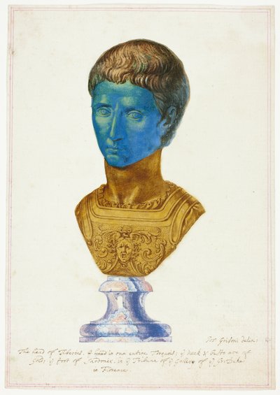 رأس تيبيريوس بواسطة جوزيبي جريسوني