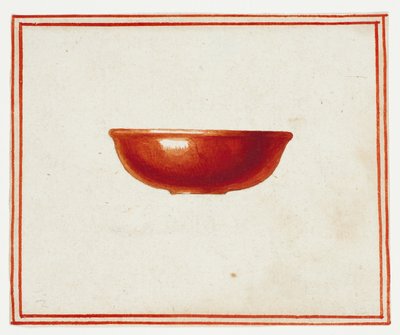 الصحن الأحمر بواسطة Giuseppe Grisoni