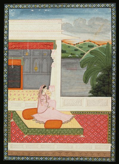 سيدة وحيدة تنتظر أخبار عشيقها ، c.1800 بواسطة جوزيبي ماغيوليني