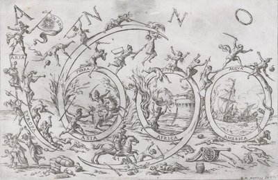 "Anno 1690" عام 1690 ... ، كاليفورنيا. 1690. بواسطة جوزيبي ماريا ميتيللي