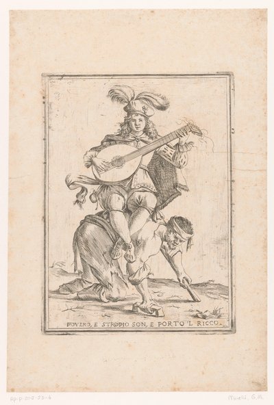 De arme draagt ​​de rijke فقير ، وأنا ستروبيو ، وأنا أحضر الأغنياء (العنوان على الكائن) هذه هي الطريقة التي يسير بها العالم (عنوان المسلسل) بواسطة جوزيبي ماريا ميتيللي
