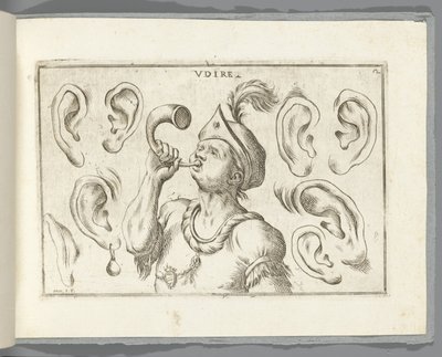 سماع Udire (العنوان على الكائن) بواسطة Agostino Mitelli
