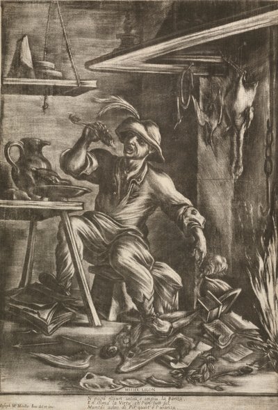 السيدة ليلون بواسطة Giuseppe Maria Mitelli
