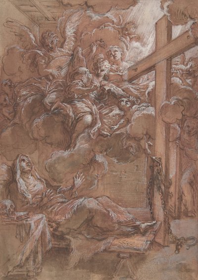 نشوة الطوباوية جاسينتا ماريسكوتي ، كاليفورنيا. 1675-1714. بواسطة جوزيبي باسيري