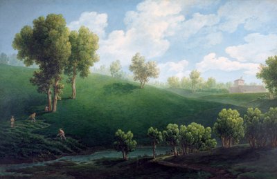 مناظر طبيعية رائعة ، بواسطة جوزيبي بيترو باجيتي (1764-1831) بواسطة جوزيبي بيترو باجيتي