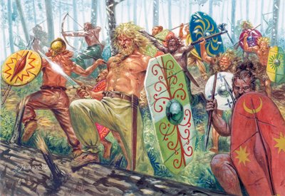 قطيع المحاربين الألمان - قطيع المحاربين الجرمانيين - Horde of Germanic Warriors - بواسطة جوزيبي رافا