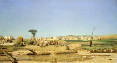 Farmhouse near Naples بواسطة جوزيبي أو جوزيف دي نيتيس