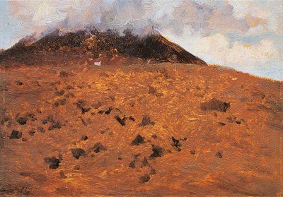 On slopes of Vesuvius بواسطة جوزيبي أو جوزيف دي نيتيس