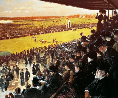 Races at Longchamps بواسطة جوزيبي أو جوزيف دي نيتيس