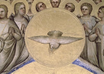 حمامة الروح القدس ، 1360-1370 بواسطة Giusto di Giovanni de Menabuoi