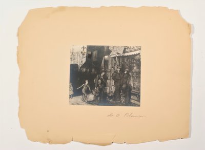 مشاهد من حياة الناس ، ملف بدون عنوان ، ج. 1905-1906. بواسطة جلين أو كولمان