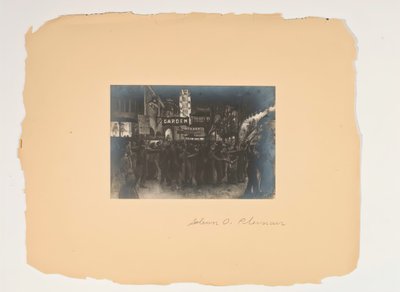 مشاهد من حياة الناس ، ملف بدون عنوان ، ج. 1905-1906. بواسطة جلين أو كولمان