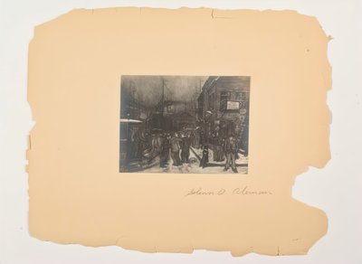 مشاهد من حياة الناس ، ملف بدون عنوان ، ج. 1905-1906. بواسطة جلين أو كولمان