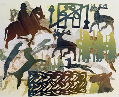 المسافرون القدماء ، 1995 (monotype) بواسطة جلوريا والينجتون