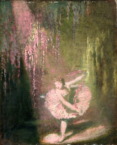 The Dance of the Sugar-Plum Fairy، 1908-9 (زيت على لوح قماش) بواسطة جلين وارن فيلبوت