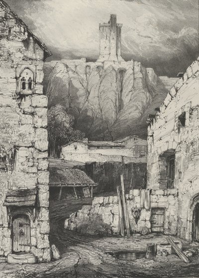 زنزانة Château de Polignac ، ١٨٣٠. بواسطة جودفروي إنجلمان