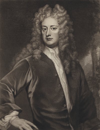 جوزيف أديسون (ليثو) بواسطة Godfrey (بعد) Kneller