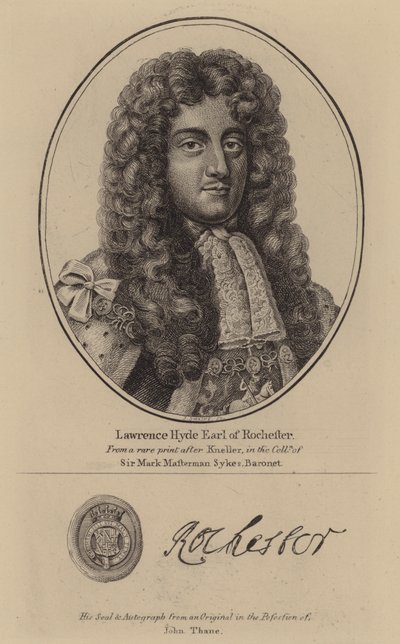 Laurence Hyde بواسطة Godfrey (بعد) Kneller