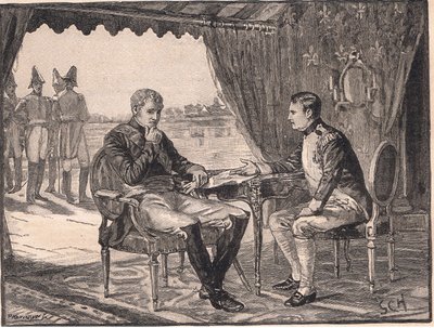 معاهدة تيلسيت م 1807 بواسطة Godfrey C. Hindley