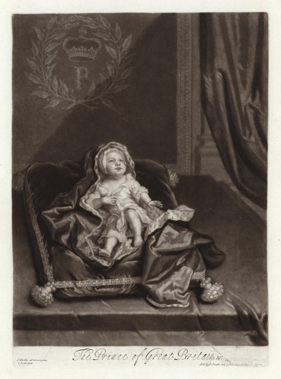 صورة للأمير جيمس ستيوارت وهو طفل بواسطة Godfrey Kneller
