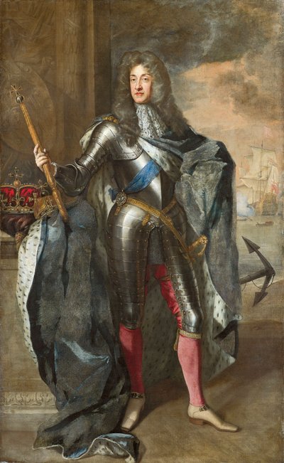 UK, England, London, Portrait of King George I of Great Britain (1660-1727) بواسطة غودفري كنيلر