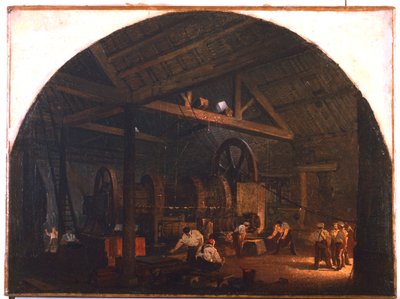 The Tilt Forge ، c1845-1866 بواسطة غودفري سايكس