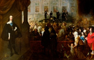 إعدام تشارلز الأول (1600-49) في وايتهول ، 30 يناير 1649 بواسطة جونزاليس كوكيس