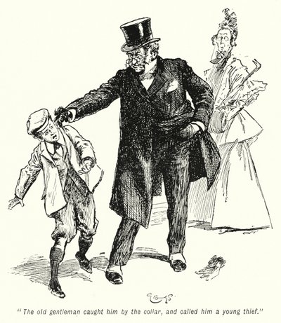 رسم توضيحي لقصة الباحثين عن الكنز بواسطة E Nesbit (litho) بواسطة جوردون فريدريك براون