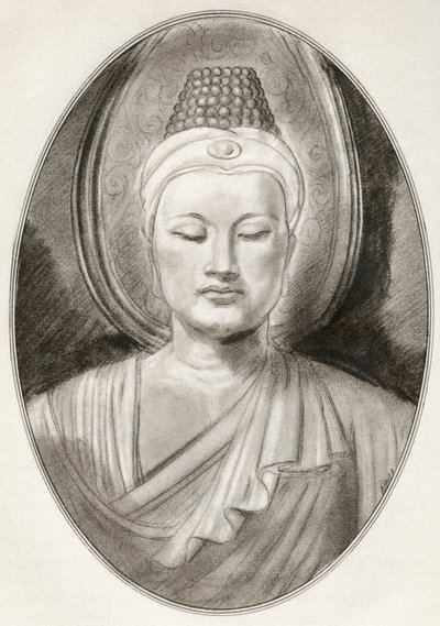 Gautama Buddha ، المعروف أيضًا باسم Siddha rtha Gautama ، من السير الذاتية الحية للقادة الدينيين بواسطة جوردون روس
