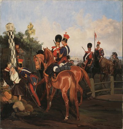 في مايل ستون ، 1859 بواسطة جوتفريد ويليوالدي