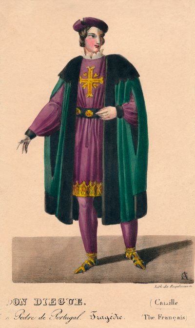 دون دييج ، c1820s. بواسطة Gottfried أو Godefroy Engelmann